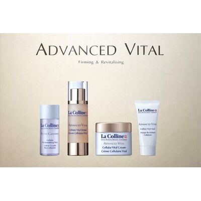 La Colline Coffret Advanced Vital - Raffermissant et revitalisant - Publicité La Colline Coffret Advanced Vital - Raffermissant et revitalisant - Publicité