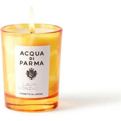 Acqua Di Parma - Bougie Sorbetto Al Limone - Publicité Acqua Di Parma - Bougie Sorbetto Al Limone - Publicité