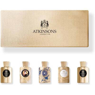 Atkinsons Collection The Golden Feeling Miniature Set - Eau de parfum - Publicité Atkinsons Collection The Golden Feeling Miniature Set - Eau de parfum - Publicité