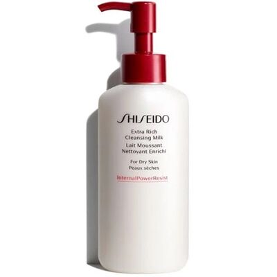 Lait Nettoyant Enrichi Extra Riche de Shiseido - Pour peau sèche - Publicité Lait Nettoyant Enrichi Extra Riche de Shiseido - Pour peau sèche - Publicité