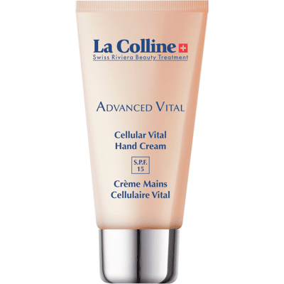 La Colline Crème Mains Cellulaire Vital SPF15 - Publicité La Colline Crème Mains Cellulaire Vital SPF15 - Publicité