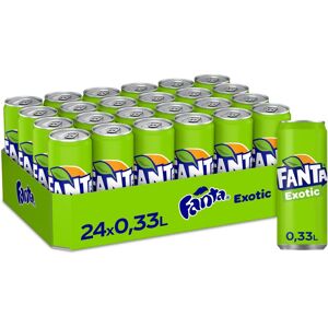 Fanta Exotic 24x0.33 L - 24 x 0,33 L - Publicité Fanta Exotic 24x0.33 L - 24 x 0,33 L - Publicité