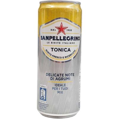 San Pellegrino Sanpellegrino Tonica Gusto Classico - 24 x 0,33 L - Publicité San Pellegrino Sanpellegrino Tonica Gusto Classico - 24 x 0,33 L - Publicité