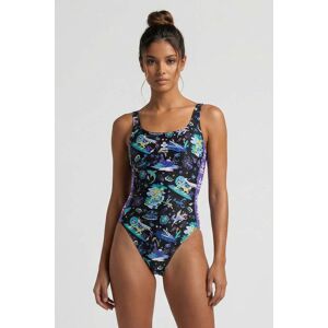 Arena Women's Fun Planet Swimsuit U Back Black Multi Taille: S Maillots une pièce Outlet Femme Le Noir - Publicité Arena Women's Fun Planet Swimsuit U Back Black Multi Taille: S Maillots une pièce Outlet Femme Le Noir - Publicité