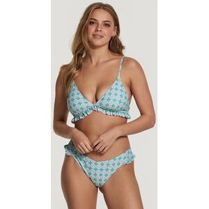 Shiwi Ladies Romy Ruffle Bikini Set Porto Tile Fresh Green Taille: 44 Bikinis Outlet Femme Vert - Publicité Shiwi Ladies Romy Ruffle Bikini Set Porto Tile Fresh Green Taille: 44 Bikinis Outlet Femme Vert - Publicité