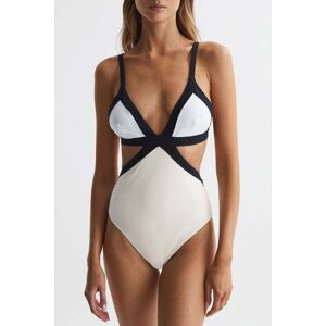 Reiss Col Block Swimsuit Black/white Taille: 4 Maillots une pièce Outlet Femme Le Noir - Publicité Reiss Col Block Swimsuit Black/white Taille: 4 Maillots une pièce Outlet Femme Le Noir - Publicité