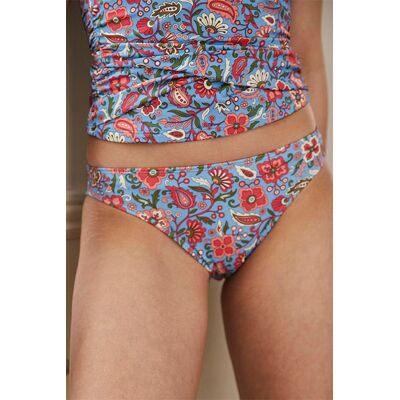 Boden Classic Bikini Bottoms Dusty Blue, Oriental Paradise Taille: 10 Bikinis Outlet Femme Bleu - Publicité Boden Classic Bikini Bottoms Dusty Blue, Oriental Paradise Taille: 10 Bikinis Outlet Femme Bleu - Publicité
