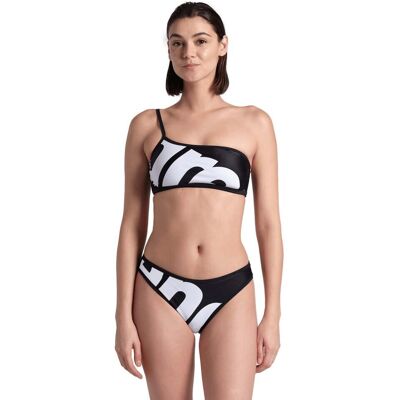 Arena Women's Logo Single Shoulder Bikin White Multi-black-b Taille: XL Bikinis Outlet Femme Blanche - Publicité Arena Women's Logo Single Shoulder Bikin White Multi-black-b Taille: XL Bikinis Outlet Femme Blanche - Publicité
