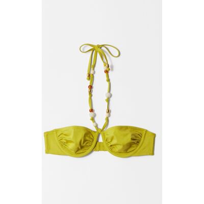 & Other Stories Cannes Monowire Bra Yellow Taille: 75B Bikinis Outlet Femme Jaune - Publicité & Other Stories Cannes Monowire Bra Yellow Taille: 75B Bikinis Outlet Femme Jaune - Publicité