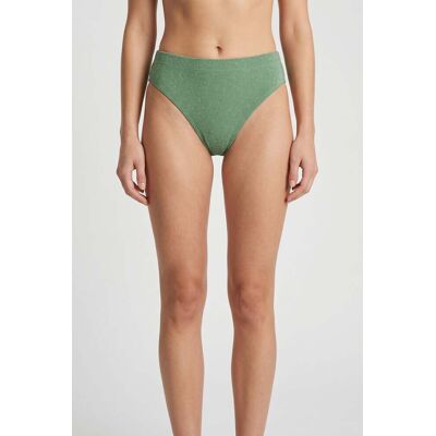Shiwi High Waist Bikini Bottom Sicily Glitter Kelly Green Taille: 34 Bikinis Outlet Femme Vert - Publicité Shiwi High Waist Bikini Bottom Sicily Glitter Kelly Green Taille: 34 Bikinis Outlet Femme Vert - Publicité