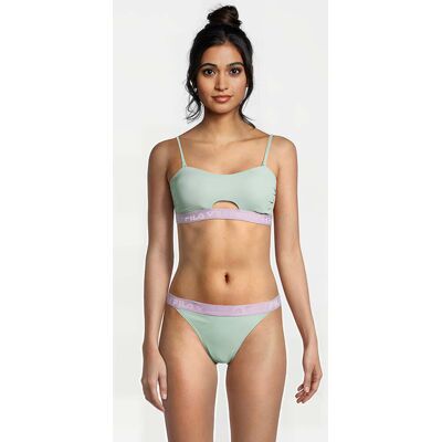FILA Sanming Bandeau Bikini Silt Green Taille: S Bikinis Outlet Femme Vert - Publicité FILA Sanming Bandeau Bikini Silt Green Taille: S Bikinis Outlet Femme Vert - Publicité