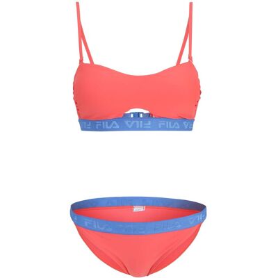 FILA Sanming Bandeau Bikini Calypso Coral Taille: L Bikinis Outlet Femme Orange - Publicité FILA Sanming Bandeau Bikini Calypso Coral Taille: L Bikinis Outlet Femme Orange - Publicité