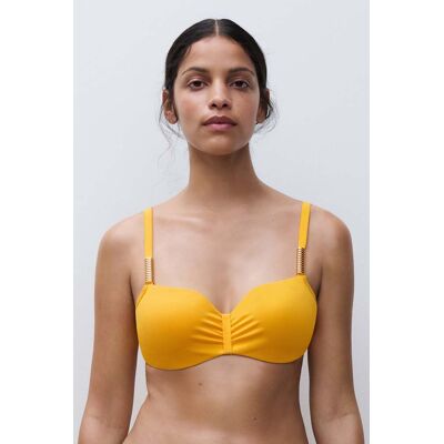 Chantelle Icon Swimwear Bra Orange Taille: C90 Bikinis Outlet Femme Orange - Publicité Chantelle Icon Swimwear Bra Orange Taille: C90 Bikinis Outlet Femme Orange - Publicité