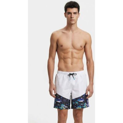 Arena Men's Fun Planet Bermuda Panel White-black-multi Taille: XL Slips de bain Outlet Homme Blanche - Publicité Arena Men's Fun Planet Bermuda Panel White-black-multi Taille: XL Slips de bain Outlet Homme Blanche - Publicité
