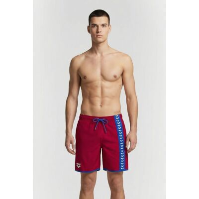 Arena Men's Icons Beach Bermuda Logo Burgundy-neon Blue Taille: M Slips de bain Outlet Homme Bleu - Publicité Arena Men's Icons Beach Bermuda Logo Burgundy-neon Blue Taille: M Slips de bain Outlet Homme Bleu - Publicité