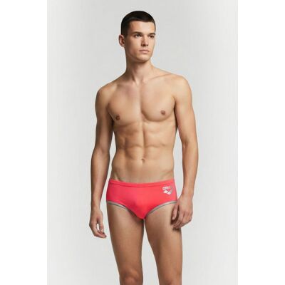 Arena Men's One 12cm Swim Briefs Big Log Fluo Red Silver Taille: 70 Slips de bain Outlet Homme Gris - Publicité Arena Men's One 12cm Swim Briefs Big Log Fluo Red Silver Taille: 70 Slips de bain Outlet Homme Gris - Publicité