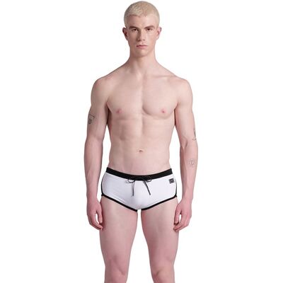 Arena Men's Classic Swim Low Waist Short White-black Taille: 90 Slips de bain Outlet Homme Blanche - Publicité Arena Men's Classic Swim Low Waist Short White-black Taille: 90 Slips de bain Outlet Homme Blanche - Publicité