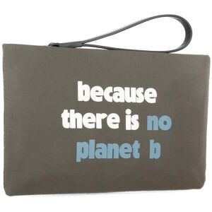 Ecoalf Lupitaalf Clutch W/ Message Leaf Green Taille: OS Pochettes Outlet Femme Vert - Publicité Ecoalf Lupitaalf Clutch W/ Message Leaf Green Taille: OS Pochettes Outlet Femme Vert - Publicité