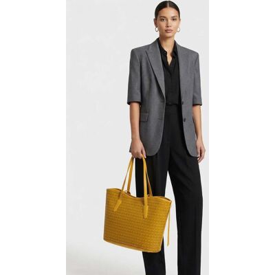 Coccinelle Large Tote Bag In Mustard Yellow Taille: OS Cabas Outlet Femme Jaune - Publicité Coccinelle Large Tote Bag In Mustard Yellow Taille: OS Cabas Outlet Femme Jaune - Publicité