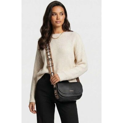 Coccinelle Cross Body Bag With Logo Strap In Black Taille: OS Sacs en bandoulière Outlet Femme Le Noir - Publicité Coccinelle Cross Body Bag With Logo Strap In Black Taille: OS Sacs en bandoulière Outlet Femme Le Noir - Publicité