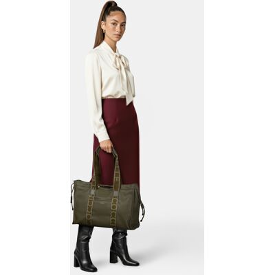 Coccinelle Grained Leather Signature Tote Bag Taille: OS Cabas Outlet Femme - Publicité Coccinelle Grained Leather Signature Tote Bag Taille: OS Cabas Outlet Femme - Publicité