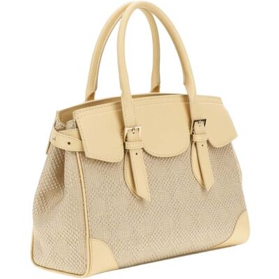 Guess by Marciano GUESS Marciano By Diana Medium Satchel Ecru' Taille: OS Sacs à main Outlet Femme Marron - Publicité Guess by Marciano GUESS Marciano By Diana Medium Satchel Ecru' Taille: OS Sacs à main Outlet Femme Marron - Publicité