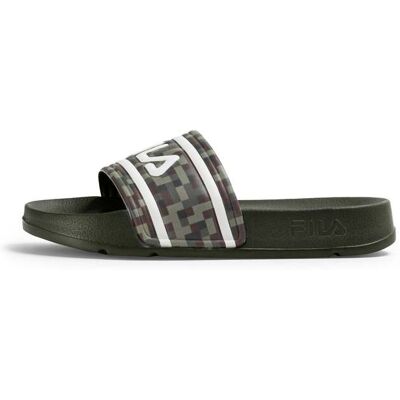 FILA Morro Bay Prt Slipper Kids Olive Night Taille: 31 Outlet kids Le Noir - Publicité FILA Morro Bay Prt Slipper Kids Olive Night Taille: 31 Outlet kids Le Noir - Publicité