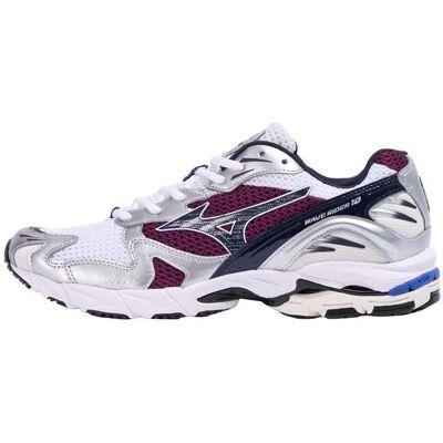 Mizuno Unisex S.l.wave Rider 10 White/baritoneblue/darkpurple Taille: 45 Chaussures de running Outlet Unisex Blanche - Publicité Mizuno Unisex S.l.wave Rider 10 White/baritoneblue/darkpurple Taille: 45 Chaussures de running Outlet Unisex Blanche - Publicité