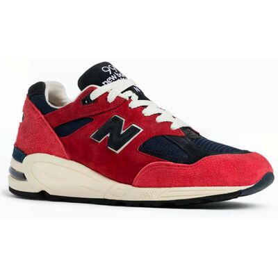 New Balance M990ad2 Made In Usa Sneakers In Red Taille: 42.5 Baskets Outlet Unisex Rouge - Publicité New Balance M990ad2 Made In Usa Sneakers In Red Taille: 42.5 Baskets Outlet Unisex Rouge - Publicité