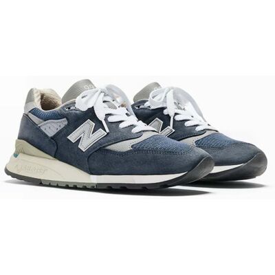 New Balance U998nv Made In Usa Sneakers In Navy Taille: 42.5 Baskets Outlet Unisex Bleu - Publicité New Balance U998nv Made In Usa Sneakers In Navy Taille: 42.5 Baskets Outlet Unisex Bleu - Publicité