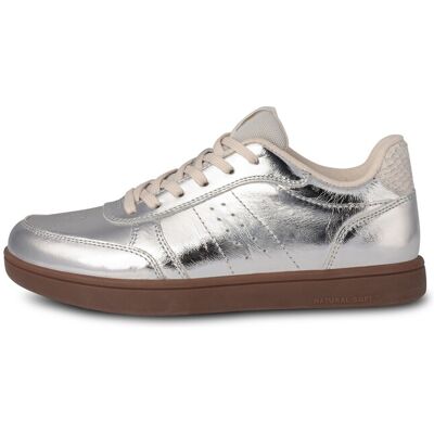 Woden Bjork Leather Silver Taille: 38 Baskets Outlet Femme Gris - Publicité Woden Bjork Leather Silver Taille: 38 Baskets Outlet Femme Gris - Publicité