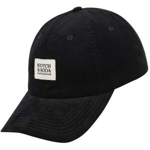Scotch & Soda Unisex S&s Corduroy Adjustable Cap Black Traditional Taille: OS Bonnets Outlet Unisex Le Noir - Publicité Scotch & Soda Unisex S&s Corduroy Adjustable Cap Black Traditional Taille: OS Bonnets Outlet Unisex Le Noir - Publicité