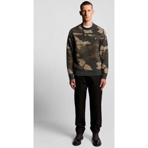 Lyle & Scott Brushed Camouflage Crew Neck Jumper Black Steel Taille: S Pulls Outlet Homme Le Noir - Publicité Lyle & Scott Brushed Camouflage Crew Neck Jumper Black Steel Taille: S Pulls Outlet Homme Le Noir - Publicité
