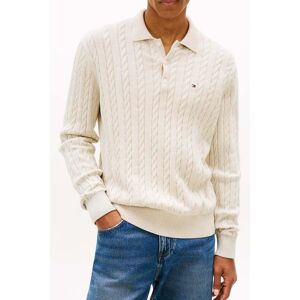Tommy Hilfiger Classic Cotton Cable Sweater Heathered Oatmilk Taille: XL Pulls Outlet Homme - Publicité Tommy Hilfiger Classic Cotton Cable Sweater Heathered Oatmilk Taille: XL Pulls Outlet Homme - Publicité