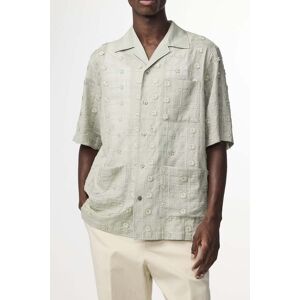 NN.07 Ben Ss Shirt 5026 Short Sleeve Sage Green Taille: S Casual chemises Outlet Homme Vert - Publicité NN.07 Ben Ss Shirt 5026 Short Sleeve Sage Green Taille: S Casual chemises Outlet Homme Vert - Publicité