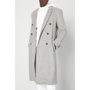 American Vintage Straight Long-sleeve Double-breasted Coat Gris Chine Taille: S Manteaux à double boutonnage Outlet Homme - Publicité American Vintage Straight Long-sleeve Double-breasted Coat Gris Chine Taille: S Manteaux à double boutonnage Outlet Homme - Publicité