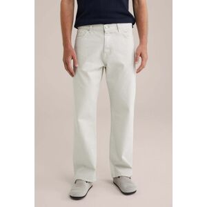 We Fashion 5-pocket Mid Waist Off-white Taille: W31L32 Pantalons Outlet Homme Blanc - Publicité We Fashion 5-pocket Mid Waist Off-white Taille: W31L32 Pantalons Outlet Homme Blanc - Publicité