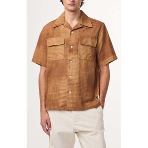 NN.07 Daniel Short Sleeve Brown Print Taille: L Chemises d'affaires Outlet Homme Marron - Publicité NN.07 Daniel Short Sleeve Brown Print Taille: L Chemises d'affaires Outlet Homme Marron - Publicité