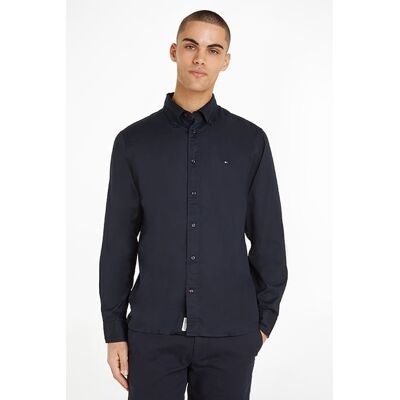 Tommy Hilfiger Core Flex Poplin Regular Fit Casual Shirt Marine Taille: S Casual chemises Outlet Homme - Publicité Tommy Hilfiger Core Flex Poplin Regular Fit Casual Shirt Marine Taille: S Casual chemises Outlet Homme - Publicité