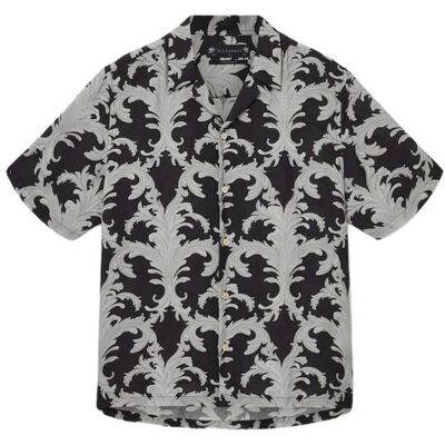AllSaints Motif Ss Shirt Jet Black Taille: L Chemises d'affaires Outlet Homme Le Noir - Publicité AllSaints Motif Ss Shirt Jet Black Taille: L Chemises d'affaires Outlet Homme Le Noir - Publicité