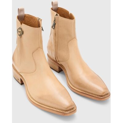 John Varvatos Walker Tassle Zip Boot Lt Khaki Taille: 9.5 Bottines Outlet Homme Marron - Publicité John Varvatos Walker Tassle Zip Boot Lt Khaki Taille: 9.5 Bottines Outlet Homme Marron - Publicité