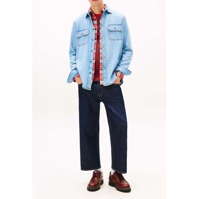 Tommy Hilfiger Denim Relaxed Fit Shirt Taille: M Casual chemises Outlet Homme - Publicité Tommy Hilfiger Denim Relaxed Fit Shirt Taille: M Casual chemises Outlet Homme - Publicité