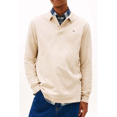 Tommy Hilfiger Slim Placket Polo Gulf Sand Taille: XL Casual chemises Outlet Homme Marron - Publicité Tommy Hilfiger Slim Placket Polo Gulf Sand Taille: XL Casual chemises Outlet Homme Marron - Publicité