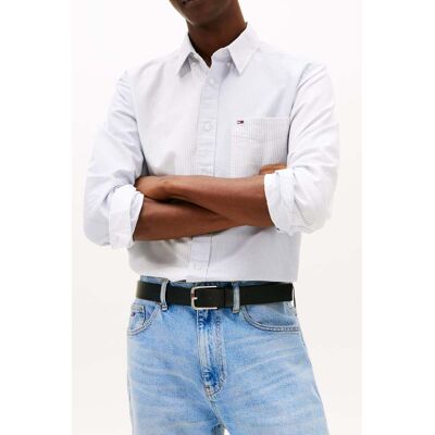 Tommy Hilfiger Relaxed Oxford Fun Shirt Nordic Iris/multi Taille: XL Chemises d'affaires Outlet Homme Mauve - Publicité Tommy Hilfiger Relaxed Oxford Fun Shirt Nordic Iris/multi Taille: XL Chemises d'affaires Outlet Homme Mauve - Publicité
