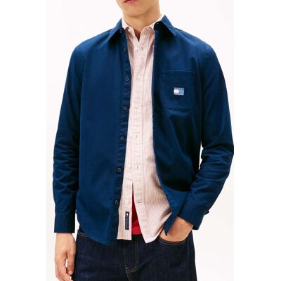 Tommy Hilfiger Regular Washed Twill Shirt Dark Night Navy Taille: L Chemises d'affaires Outlet Homme Le Noir - Publicité Tommy Hilfiger Regular Washed Twill Shirt Dark Night Navy Taille: L Chemises d'affaires Outlet Homme Le Noir - Publicité