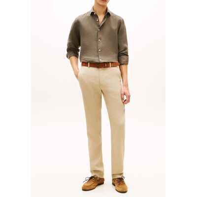 Tommy Hilfiger Dc Linen Shirt Army Green Taille: S Chemises d'affaires Outlet Homme Blanche - Publicité Tommy Hilfiger Dc Linen Shirt Army Green Taille: S Chemises d'affaires Outlet Homme Blanche - Publicité