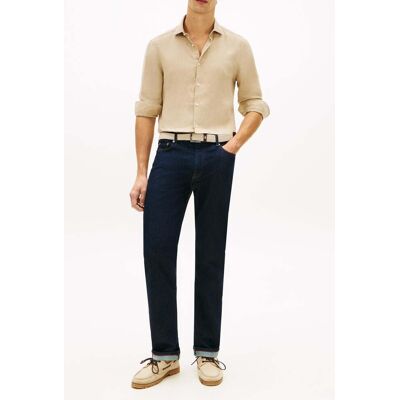 Tommy Hilfiger Dc Linen Shirt Sandalwood Taille: XL Chemises d'affaires Outlet Homme Blanche - Publicité Tommy Hilfiger Dc Linen Shirt Sandalwood Taille: XL Chemises d'affaires Outlet Homme Blanche - Publicité