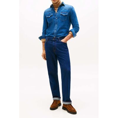 Tommy Hilfiger Western Shirt Noah Noah Indigo Taille: M Chemises d'affaires Outlet Homme Bleu - Publicité Tommy Hilfiger Western Shirt Noah Noah Indigo Taille: M Chemises d'affaires Outlet Homme Bleu - Publicité
