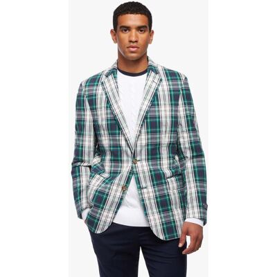 Brooks Brothers Regent Classic-fit Madras Sport Coat Open Green Taille: 46 Blazers Outlet Homme Vert - Publicité Brooks Brothers Regent Classic-fit Madras Sport Coat Open Green Taille: 46 Blazers Outlet Homme Vert - Publicité