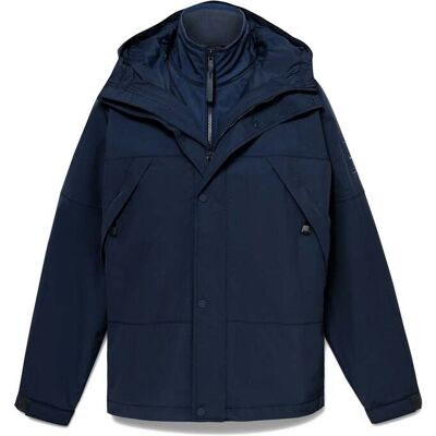 Timberland Waterproof 3in1 Jacket Dark Sapphire Taille: XL Imperméables Outlet Homme Bleu - Publicité Timberland Waterproof 3in1 Jacket Dark Sapphire Taille: XL Imperméables Outlet Homme Bleu - Publicité